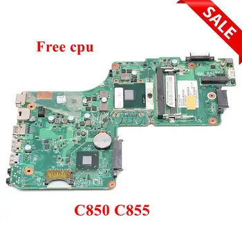 NOKOTION DK10F-6050A2541801-MB-A02 V000275540 A Toshiba Satellite C855 C850 laptop alaplap HM70 DDR3 ingyenes cpu