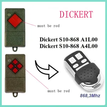 Dickert S10 868 A1L00 A4L00 Távirányító 868.3 mhz-es Kapu, garázskapu Dickert Távirányító 868MHz