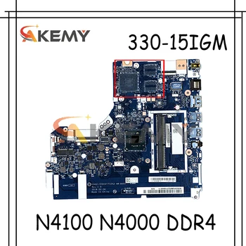 Akemy EG431 GE532 FG5N2 NM-B661 Új Lenovo 330-15IGM Laptop Alaplap CPU N4100 N4000 DDR4