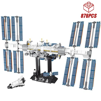 Műszaki együttműködési megállapodás építőkövei Nemzetközi űrállomás Nemzetközi Űrhajó Tégla DIY Ötleteket Oktatási Játékok
