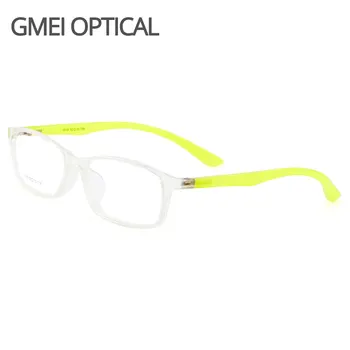 Gmei Optikai Ultrakönnyű TR90 Szemüveg Keret Nők Receptet Szemüveg Rövidlátás Optikai Keretek Elegáns Műanyag Szemüveg Y1018