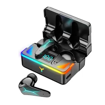 X7 TWS a Kettős Mód Gaming Headset Alacsony Késleltetésű Bluetooth Vezeték nélküli Fejhallgató zajszűrős Zene/Hívás Mód Fülhallgató