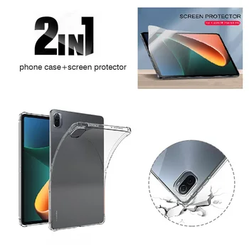 Légzsák Esetekben A Xiaomi MiPad 5 Pro 2022 Esetben a Tabletta Védő Fedelet, Négy Légzsák Vissza Átlátszó Xiomi Mi Pad 5 Mipad5 5Pro