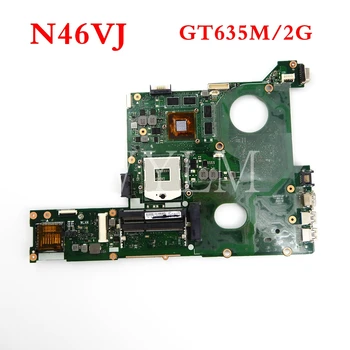 N46VJ / GT635M/2G alaplapja rev2 szerint.3 Az ASUS N46V N46VJ N46VM N46VZ N46VB laptop alaplap Tesztelt Működik