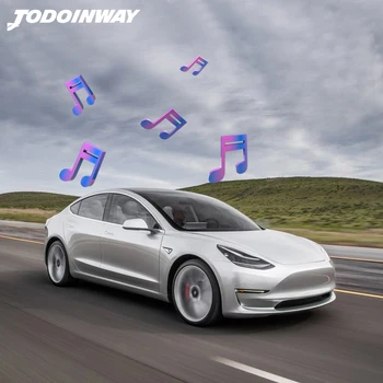 Car Audio Veszteségmentes frissíteni, újítani, az eredeti autó hangszóró, 8-as vonal to12 körül a 2021 Tesla új modell 3 horn aktiválási