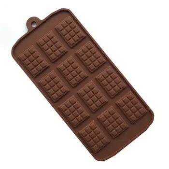 12 Csokoládé Öntőforma Szilikon Csokoládé Öntőforma Tapadásmentes