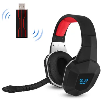 7.1 Surrond Hangzás Fejhallgató w/USB Dongle Wireless Gaming Headset a PS5 PS4 PC Gaming Fejhallgató Videó Gamer