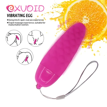 EXVOID Tojás Vibrátor Szexuális Játékszerek Nőknek Vibrátor, Rezgő Golyó Klitorisz Stimulátor G-pont Masszírozó Felnőtt Termékek