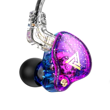 QKZ AK6 PRO Dinamikus Fülhallgató HIFI Bass Fejhallgató zajszűrős Fülhallgatót ZSX ASX ZAX ZST X ZSN ZS10 S1 Z1 S2 SA