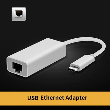 USB-C Ethernet Gigabite RTL8153B USB-C-RJ45 1000M Lan Adapter MacBook Pro C Típusú Hálózati Kártya USB Ethernet-adapter 8152B
