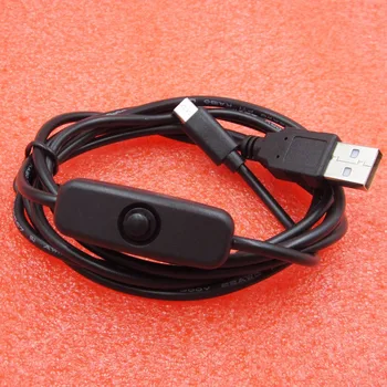 Raspberry pi 3 USB / Micro USB-BE/KI Kapcsoló Gomb Töltő hálózati Kábel diy elektronika