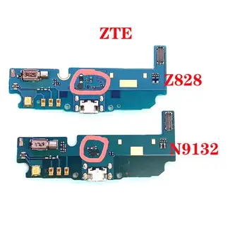 A ZTE Lelkes Plusz Z828 N9132 Eredeti USB Töltő Port Töltő Dokkoló Csatlakozó Flex Kábel Tábla Csere Alkatrészek