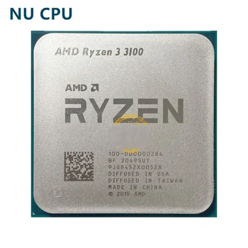 AMD Ryzen 3 3100 R3 3100 3.6 GHz-es Quad-Core Nyolc Szál 65 w-os CPU Processzor L3=16M 100-000000184 Socket AM4