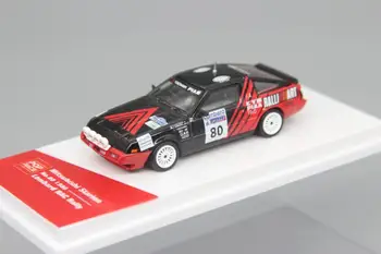 Pop Verseny 1:64 Mitsubishi Starion 1986 Lombard RAC Rally #80 Racing Fröccsöntött Modell Autó