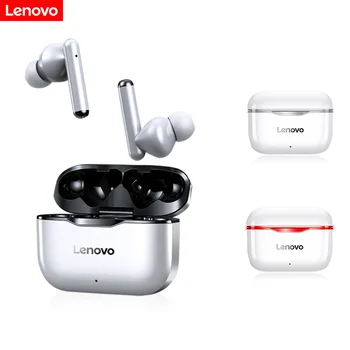 Lenovo LP1 TWS Bluetooth Fülhallgató Sport Vezeték nélküli Headset Sztereó Fülhallgató, Zene, Mikrofon, Töltés doboza Android/IOS Fejhallgató
