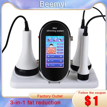 Beemyi 40K Ultrahangos Kavitációs Test Karcsúsító Gép Arc Masszírozó RF Szépség Készülék Bőr Húzza Arc Lifting bőrápoló Eszköz