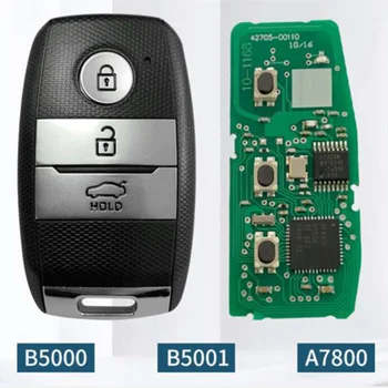 KEYECU Csere Smart Remote távirányító 433 mhz-8A Chip KIA K3 P/N: 95440-B5000/95440-B5001(mielőtt 201)/95440-A7800 2016+