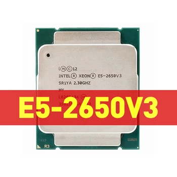 Az Intel Xeon E5-2650V3 E5 2650v3 E5 2650 v3 2,3 GHz-es Ten-Core Húsz-Szál CPU Processzor 25M 105W LGA 2011-3