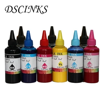 9 színben*100ml Pigmentált Tinta Az Epson SureColor P600 P800 3800 3880 Nyomtató élénk Pigment Tinta