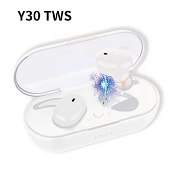 Tws Y30 Fejhallgató Bluetooth 5.0 Fülhallgató Vezeték nélküli Headset Sztereó Bass Fülhallgató In-ear Sport Vízálló Fejhallgató Ingyenes Szállítás