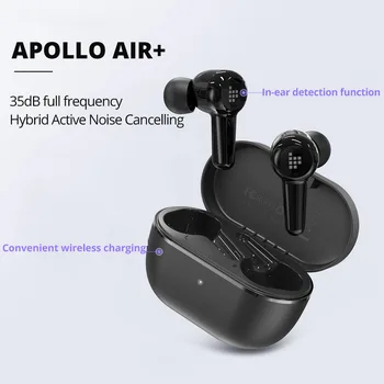 Tronsmart Apollo Levegő+ Vezeték nélküli Fülhallgató ANC(Aktív zajszűrő) Bluetooth Fejhallgató In-ear érzékelő,Vezeték nélküli Töltés