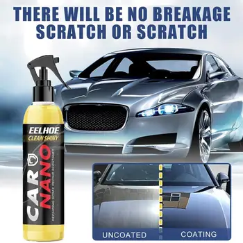 Nano Bevonat Autó Viasz Fényes Bevonat Viasz Autó Scratch Remover Javítás Lengyel Kristály Spray Tisztító Test
