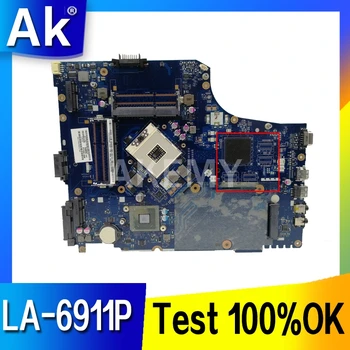Akemy P7YE0 LA-6911P Laptop alaplap Az Acer aspire 7750 7750Z alaplap HM65 UMA DDR3 MBRN802001 MB.RN802.001