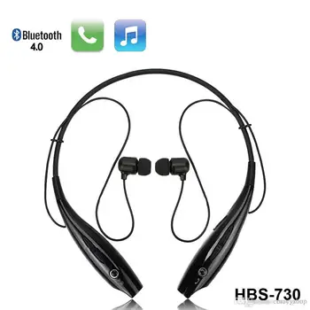 Neckband Sztereó HBS730 Sport Bluetooth Fülhallgató Vezeték nélküli Kihangosító, Fülhallgató Fejhallgató HD Hívás Vízálló Mikrofon LG Samsung