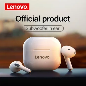 Eredeti Lenovo LP40 vezeték nélküli Sztereó fejhallgató TWS Bluetooth Fülhallgató Touch Control Sport Fülhallgató Fülhallgató, A Telefon az Android