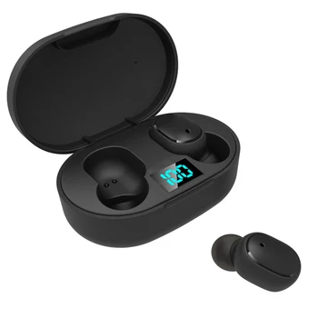 E6S Vezeték nélküli Bluetooth-kompatibilis Fülhallgató Sport Vízálló Sztereó Fejhallgató-Fülhallgató A Töltés Esetben A Xiaomi