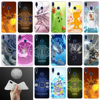 puha Szilikon Fedél Telefon Esetében anime Digimon A Huawei Honor 30 20 10 9 Lite 8a 9a 7a pro 8x 10i 30-as években