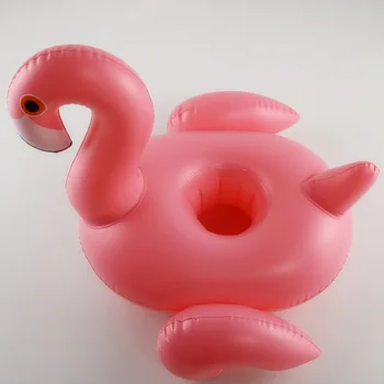 Felfújható Italt Pohártartó Mini Flamingo Szülinapi Buli Ellátási Medence Felfújható Játékok Italt Birtokosai Úszó Játék Medence