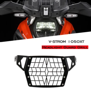 A Suzuki V-STROM 1050XT DL1050A VSTROM1050 DL 1050 Motorkerékpár Fényszóró Fej Fény Guard Protector Fedezze Védelem Grill
