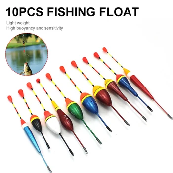 10db/Sok Halászati Úszó Bója Szett Bobber Halászati Light Stick Úszik Ingadozik Mix Méret Szín Úszó Bója A Halászati Tartozékok
