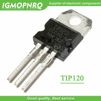 10DB TIP120 TO-220 Darlington Komplementer Tranzisztor Új, Eredeti Ingyenes Szállítás