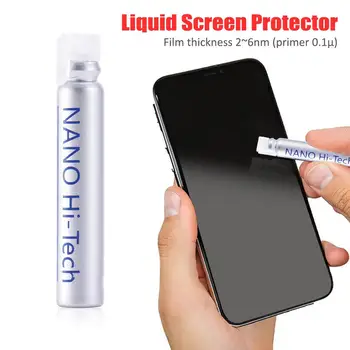 Nano Technológia Folyékony Képernyővédő Fólia Edzett Üveg Mobiltelefon Filmek IPhone 9 7 8 X Univerzális Fólia Samsung Megjegyzés 9