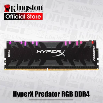 A Kingston HyperX Predator RGB DDR4 8GB 16GB 3200MHz 3600MHz 4000MHz CL16 DIMM XMP Memoria Ram ddr4 Asztali Memória, Ram