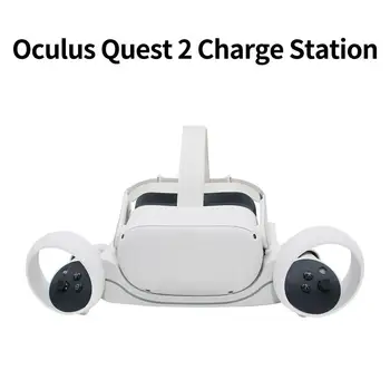 ForOculus Quest 2 VR Headset Mágneses Gyors Töltés Dock Jogosultja Gyors Töltő Állomás Állvány Szett ForOculus Quest 2VR Tartozék