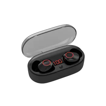 J29 TWS Bluetooth-kompatibilis Fülhallgató 5.0 Vezeték nélküli Fülhallgató Vízálló Mély Basszus Sport Fülhallgató Fülhallgató Igaz Vezeték nélküli Sztereó