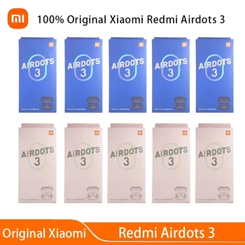 10 Db Eredeti Xiaomi Fülhallgató AirDots 3pro Vezeték nélküli Fülhallgató Redmi Airdots 3 Bluetooth Fülhallgató 5.2 TWS In-Ear Fülhallgató