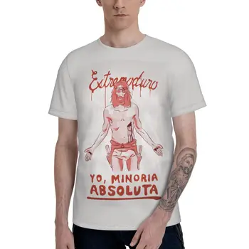 Extremoduro Minoria Absoluta T-shirt Promo Vintage Férfi Póló Nyomtatás R251 Humor Grafikus Felsők Pólók Európai Méret