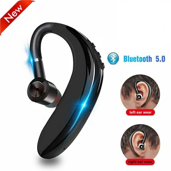 S109 V5.0 Bluetooth Vezeték nélküli Fülhallgató Kihangosító Üzleti Fülhallgató Meghajtó Hívás Mini Vezeték nélküli Fülhallgató Fülbe a xiaomi MIKROFON