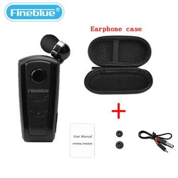 Fineblue F910 Hordozható Üzleti Divat Vezeték Nélküli Bluetooth Fülhallgató Fülhallgató In-Ear Emlékeztetni Rezgés
