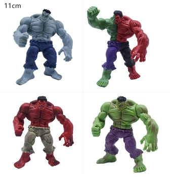 Avengers Játék Hulk Meghatározott Baba Bosszúállók, Pókember Borostyán Ékszer Kézzel készített PVC akciófigura Gyermekek Játék Karácsonyi Ajándék
