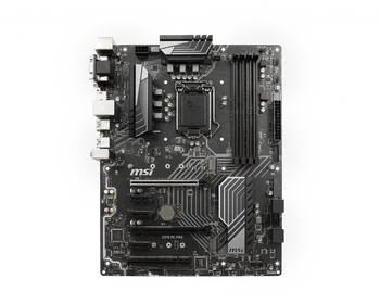MSI Z370 PC PRO Alaplap LGA1151 DDR4 64G Intel Z370 PCIE 3.0 31×PCI ATX placa-mama 8. generációs Intel Core i5-8600 cpu