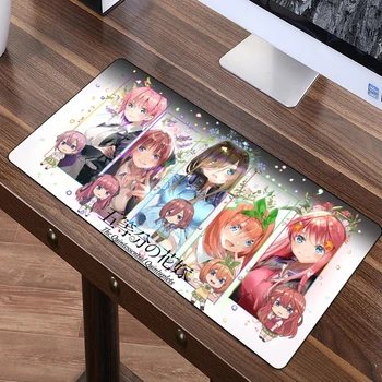 FFFAS Nagy Japán Rajzfilm Anime egérpad Mat a tömör ötös ikrek Asztal Asztal Mousepad Office Sok Méret Gumi Szőnyeg