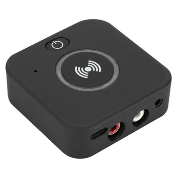 2 Az 1-Ben Mini Bt 5.0 Vezeték Nélküli Adó-Vevő Zene Audio Adapter Aptx Alacsony Késleltetésű, 3,5 Mm-Es Aux Csatlakozó A Tv-Készülék Pc Autó