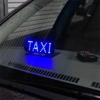 Taxi Szélvédő Szélvédő Alá LED Autó Nagy Fényerejű Lámpa, Izzó