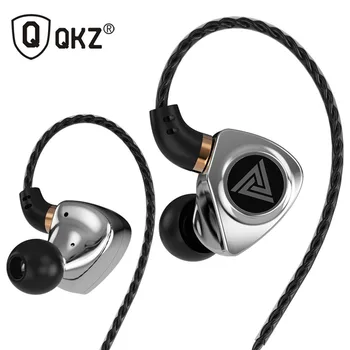 QKZ SK10 Mélynyomó In-Ear Fülhallgató, Számítógép, Játékok, Wire Control Metal Zenekar, a Búza Sport Telefon Fülhallgató