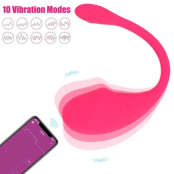 Szex Játékok APP Távirányító Vibrátor a Nők Bluetooth Vibrátor a Női Szexuális Játékszerek Nőknek Hordható Vibrátor Áruk Felnőttek számára, Buja